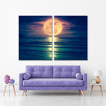 Full Moon Canvas Print №4000